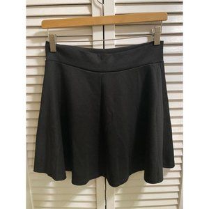 Flirty Black Skater Mini Skirt Imagenation Size L (See Measurements)